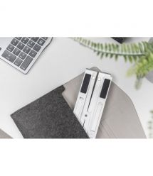 Digitus Подставка для ноутбука Variable Notebook Stand, до 17'', USB-C Dock 5-Port, серая