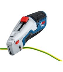Bosch Нож складной, трапециевидное лезвие, корпус пластик, 253мм
