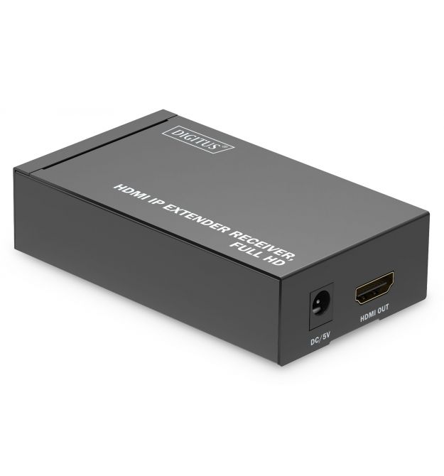 Digitus Удлинитель HDMI Full HD IP, приемник, 120м