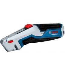 Bosch Нож складной, трапециевидное лезвие, пластиковый корпус, 253 мм, набор лезвий 13шт