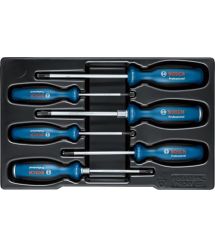 Bosch Отвертка набор 6шт, SL 3.5, 6.5 мм, Т15х75мм, Т20х100мм, PH1x100мм, PZ2x125 мм