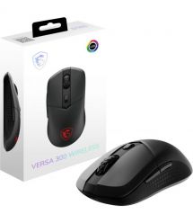 MSI Мышь VERSA 300 W, WIRELESS, RGB, WL, чёрный