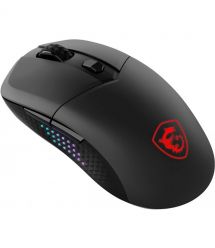 MSI Миша VERSA 300 ELITE W, WIRELESS, RGB, WL, чёрный