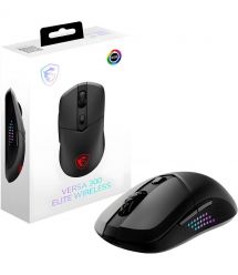MSI Миша VERSA 300 ELITE W, WIRELESS, RGB, WL, чёрный