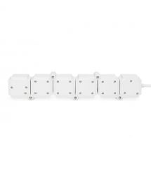 Digitus Блок розеток Flexible, 4xSchuko 16A, 2xUSB 2.4A, выключатель