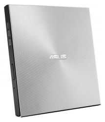 ASUS Привод оптический портативный SDRW-08U9M-U DVD+-R/RW burner M-DISC USB2.0 Slim серебро Retail Box