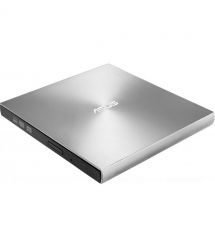 ASUS Привод оптический портативный SDRW-08U9M-U DVD+-R/RW burner M-DISC USB2.0 Slim серебро Retail Box