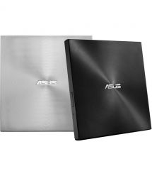 ASUS Привод оптический портативный SDRW-08U9M-U DVD+-R/RW burner M-DISC USB2.0 Slim серебро Retail Box
