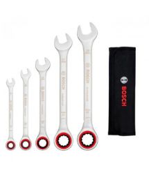 Bosch Ключи комбинированные, набор 5шт, 8,10,13,17,19мм