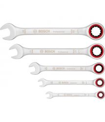 Bosch Ключи комбинированные, набор 5шт, 8,10,13,17,19мм