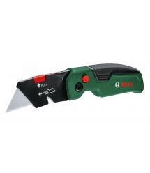 Bosch Нож складной, трапециевидное лезвие, корпус пластик, 144мм
