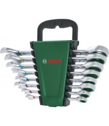 Bosch Ключи комбинированные, набор 8шт, 6-19мм