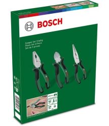 Bosch Плоскогубцы на выбор 3 шт, комбинированные, усиленные, боковые