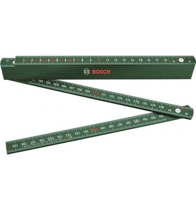 Bosch Линейка складная, пластик, 2000мм