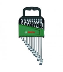 Bosch Ключи гаечные, набор 12шт, комбинированные, 6-19мм, CrV