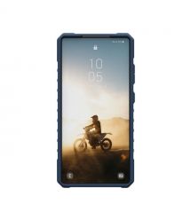 UAG Чехол+ремешок для Samsung Galaxy S25 Ultra, Pathfinder Clear with Magnet Bundle, Blues Lanyard