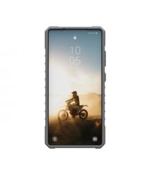UAG Чехол+ремешок для Samsung Galaxy S25 Ultra, Pathfinder Clear with Magnet Bundle, Active Lava Lanyard