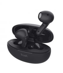 Trust Наушники TWS Yavi Earphones BT 5.3, ENC, SBC, Mic, Черый