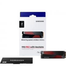 Samsung Накопитель SSD M.2 1TB PCIe 4.0 990PRO + радиатор