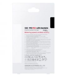 Samsung Накопитель SSD M.2 1TB PCIe 4.0 990PRO + радиатор