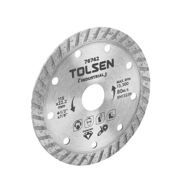 Tolsen Диск алмазный, универсальный, 125х22.2мм