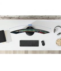 Samsung Монитор 27" S27D360 D-Sub, HDMI, VA, 100Hz, 4ms, CURVED