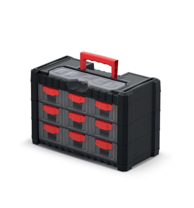 Kistenberg Органайзер Multicase Cargo, 9 лотков, 40*20*26см, пластик