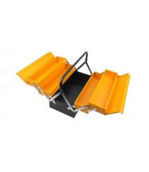 Tolsen Ящик для инструмента Профи, 2 раздвижных секций, 3 уровня, 40.4x20x19.5см, металл, 3.3кг