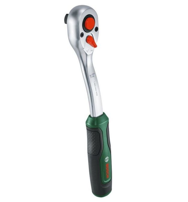 Bosch Ключ-трещотка, 1/2", 72 зубцов