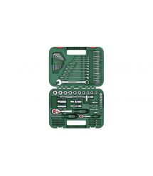 Bosch Набор инструментов, 1/2", 1/4", 132шт, CrV