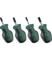 Bosch Отвертки Bosch набор 4шт, SL, PH, сталь CrV