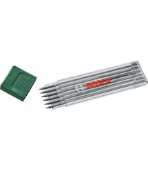 Bosch Грифели для маркера глубокого графитового отверстия, набор 6шт