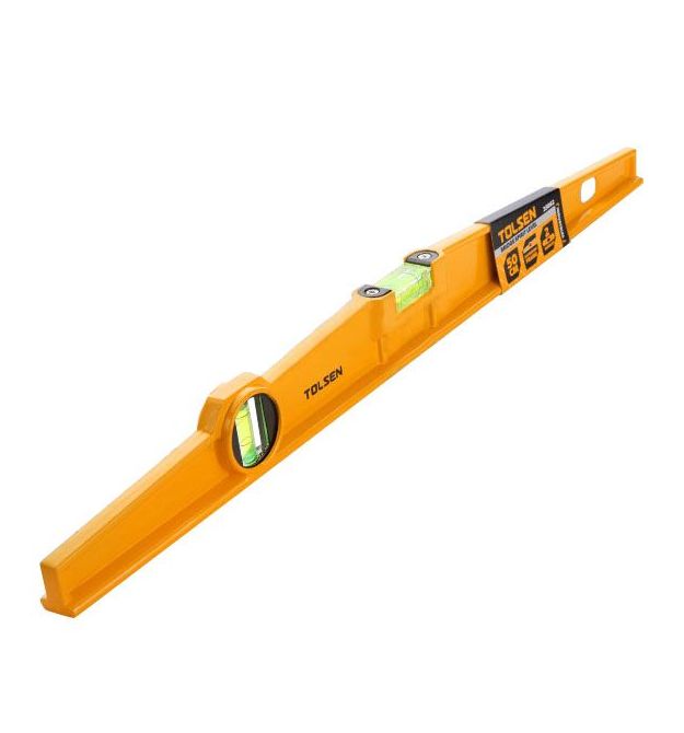 Tolsen Уровень Профи, 60см, 2 капсулы, алюминий