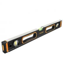 Tolsen Уровень Профи, 40см, 3 капсулы, алюминиевый, с магнитами, отверстия для руки