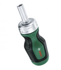 Bosch Отвертка с трещоткой, 6 насадок, рукоятка TPR, 111мм, сталь CrV