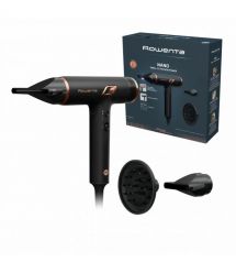 Rowenta Фен T-Shape Maesteria Nano, 1700Вт, режимов-3, дифузор, иониз-я, хол. обдув, черный