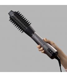 Remington Фен-щетка ProLuxe You Adaptive, 1000Вт, режимов-3, ионизиция, хол. обдув, керамика, серый