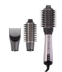 Remington Фен-щетка ProLuxe You Adaptive, 1000Вт, режимов-3, ионизиция, хол. обдув, керамика, серый