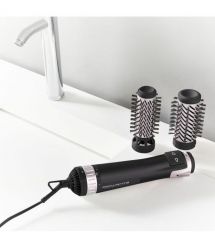 Rowenta Фен-щетка Activ' Dry&Style, 1000Вт, 3 режима, иониз-я, хол. обдув, оборот. насадок, керамика, черный