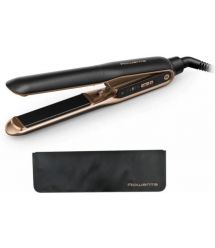 Rowenta Випрямитель Thermocare Ultimate Experience, темп.режимов-5, 150-210С, дисплей, керамика, черно-золотой