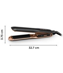 Rowenta Випрямитель Thermocare Ultimate Experience, темп.режимов-5, 150-210С, дисплей, керамика, черно-золотой