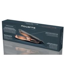 Rowenta Випрямитель Thermocare Ultimate Experience, темп.режимов-5, 150-210С, дисплей, керамика, черно-золотой