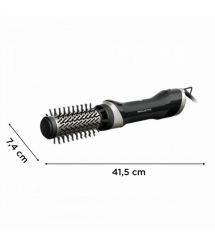 Rowenta Фен-щетка Renewal Brush Active, 1000Вт, режимов-3, иониз-я, хол. обдув, вращ. насадка, керамика, черный