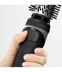Rowenta Фен-щетка Renewal Brush Active, 1000Вт, режимов-3, иониз-я, хол. обдув, вращ. насадка, керамика, черный