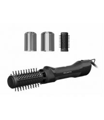 Rowenta Фен-щетка Renewal Brush Active, 1000Вт, режимов-3, иониз-я, хол. обдув, вращ. насадка, 2 насадки, керамика, черный