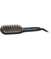 Remington Щетка-выпрямитель Straight Brush, 62Вт, темп.режимов-3, 150-230С, ионизация, керамика, серый