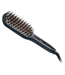 Remington Щетка-выпрямитель Straight Brush, 62Вт, темп.режимов-3, 150-230С, ионизация, керамика, серый