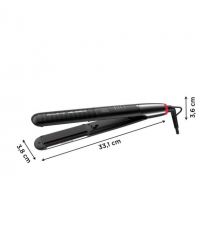 Rowenta Випрямитель х Karl Lagerfeld K/Pro Stylist Straightener, темп.режимов-8, 140-210С, дисплей, иониз., керам., черн.