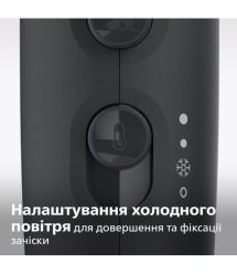 Philips Фен 3000 Series, 2100Вт, режимов-3, дифузор, иониз-я, хол. обдув, синий