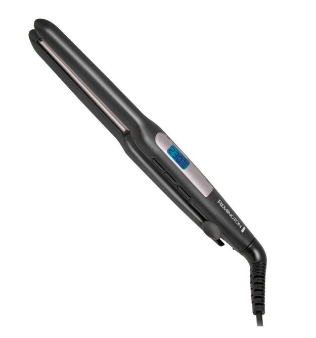 Remington Випрямитель PRO-Ceramic Extra Slim, темп.режимов-9, 150-230С, чехол, дисплей, керамика, черный